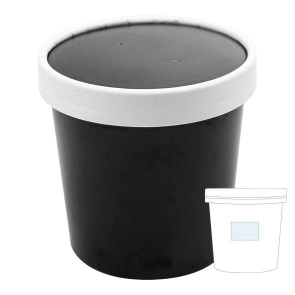 Containers with Cardboard Lid